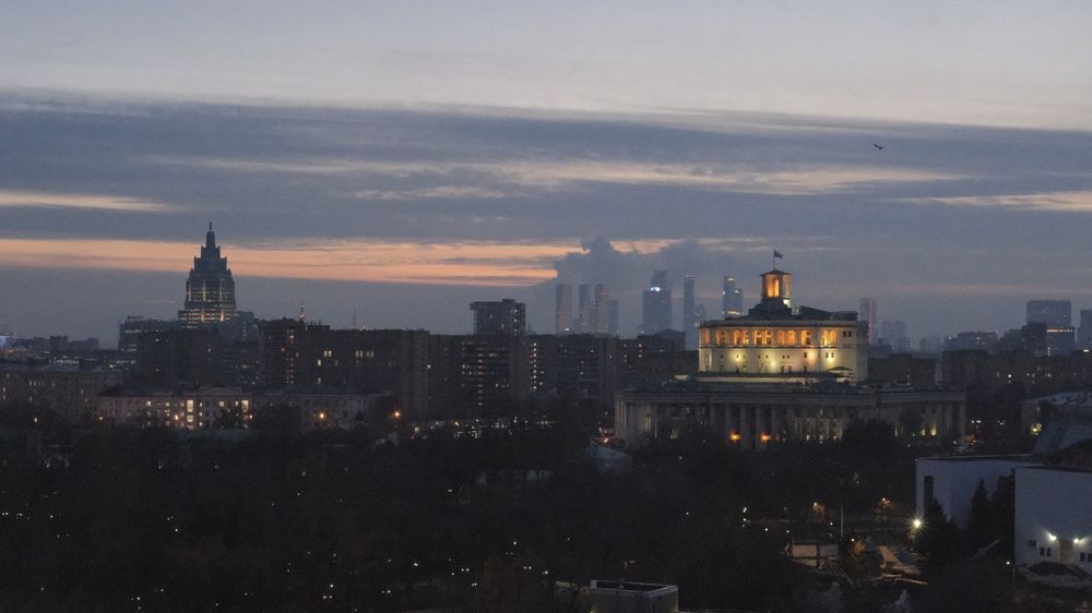 Вид на Москву