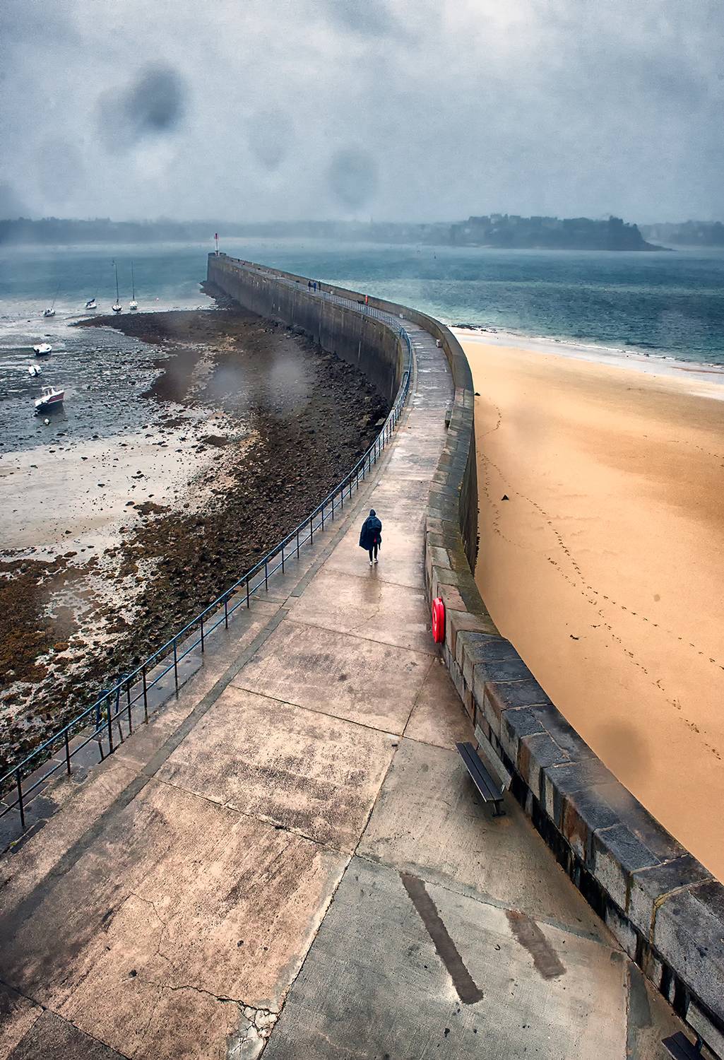 A rainy day in Saint Malo