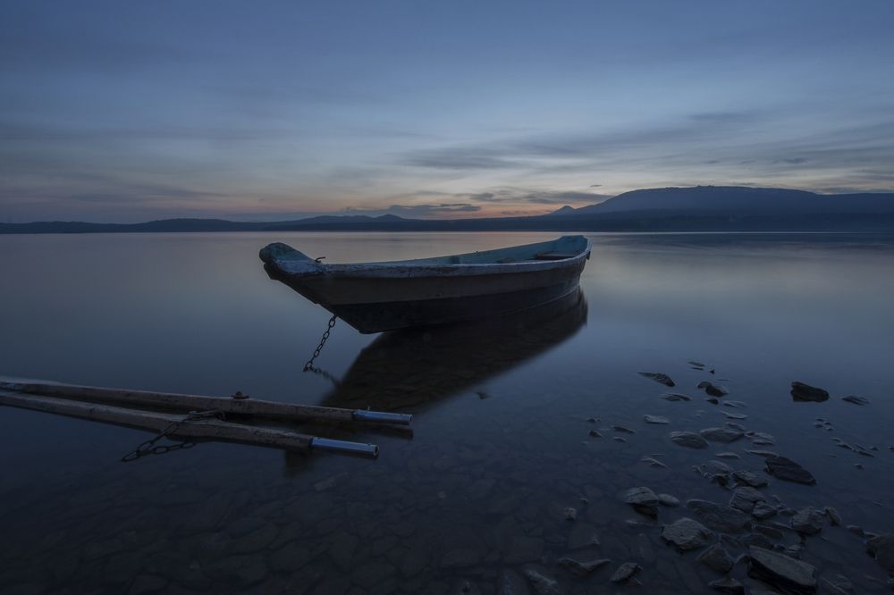 Закат над Зюраткулем