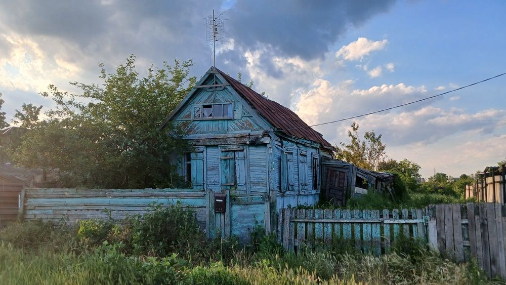 Деревенский пейзаж.