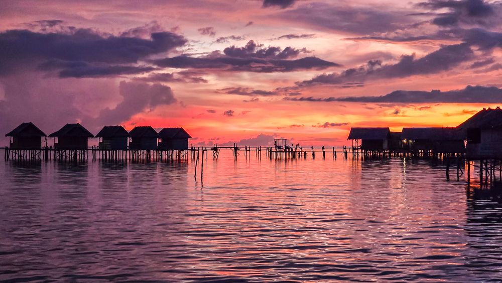 Sunset Raja Ampat Indonesia