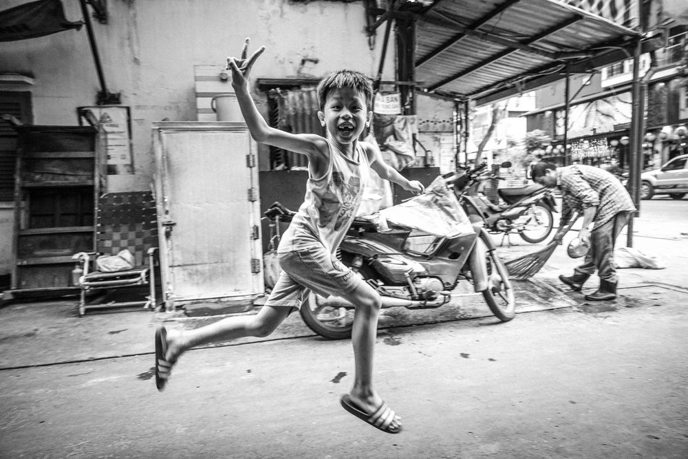 Childhood in Saigon