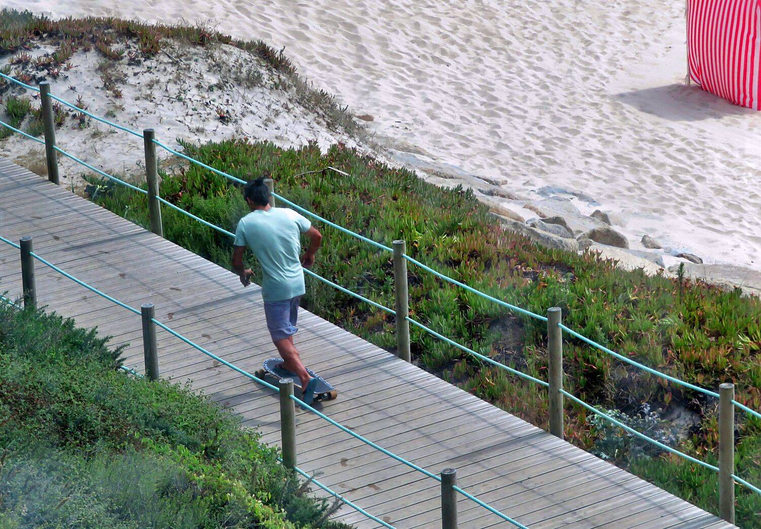 Skating man