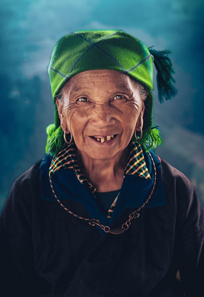 Hamong Villager in North vietnam