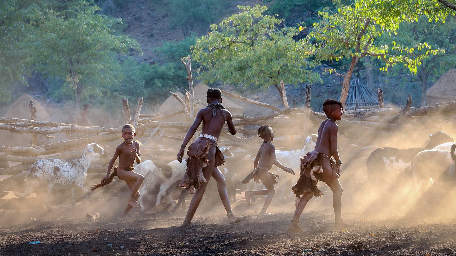 The Boy Who Dances with Dust