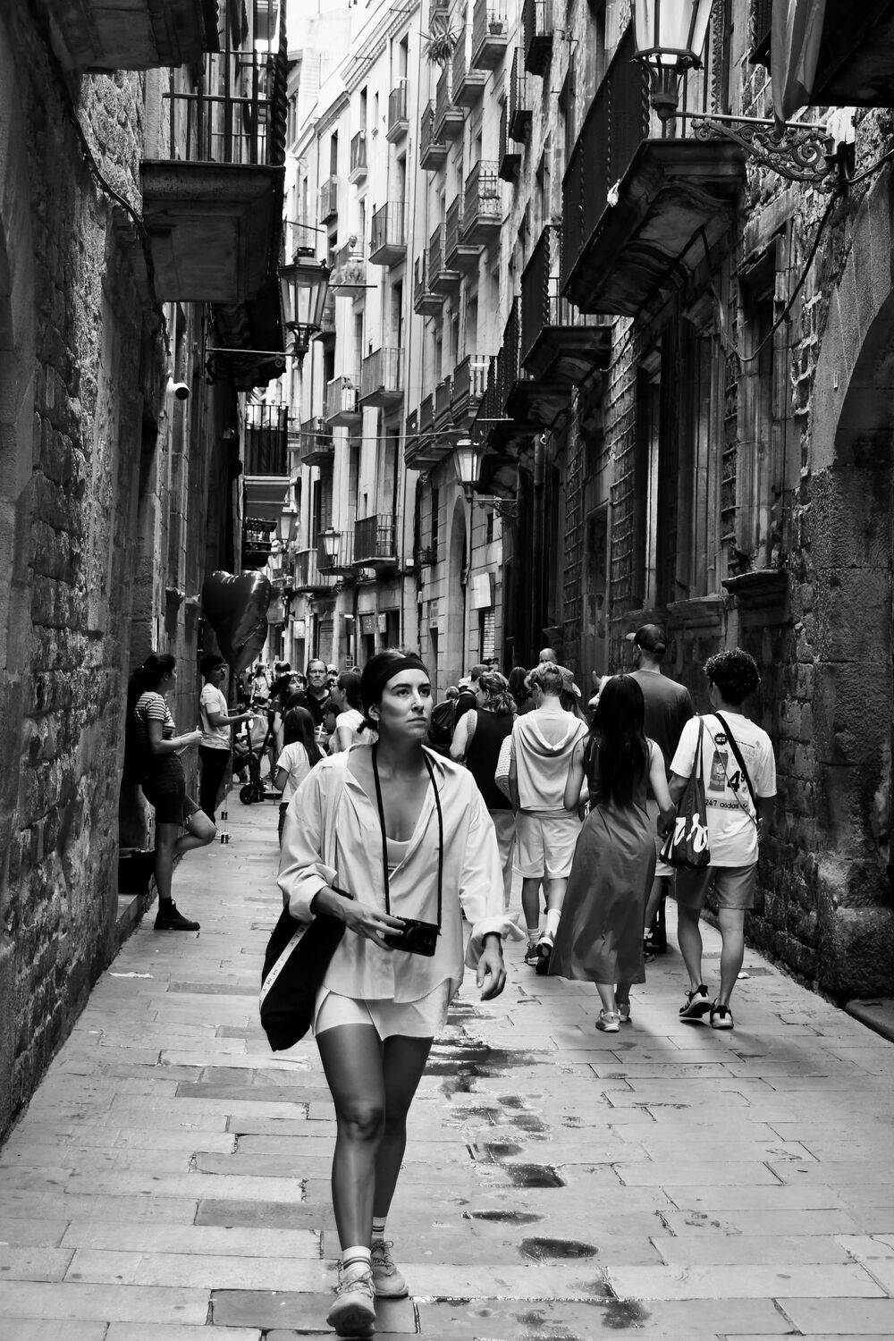 Strolling through Barcelona