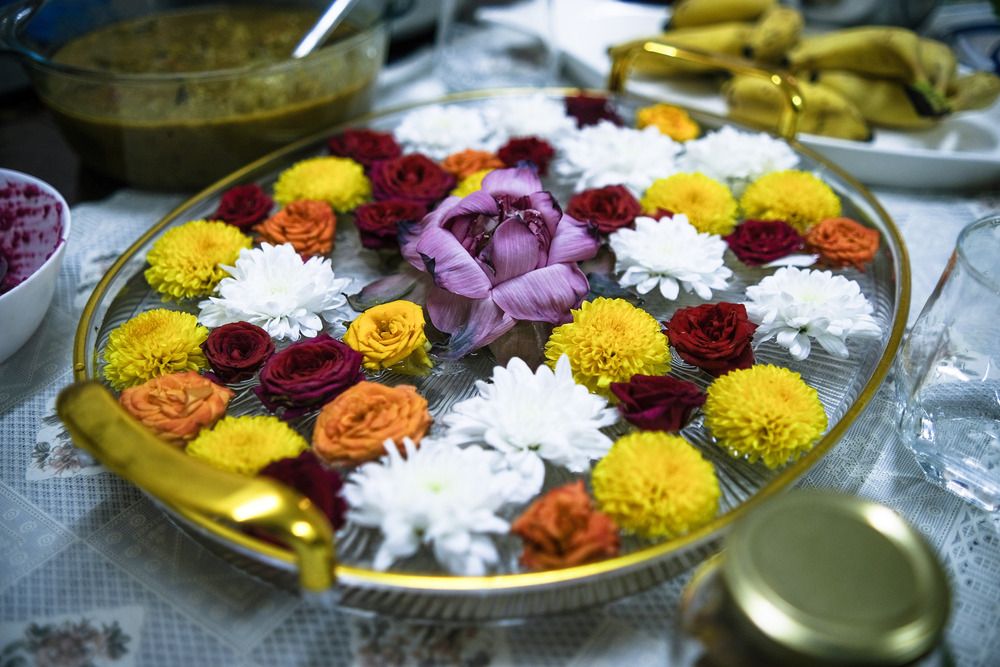 Floating Floral Arrangement