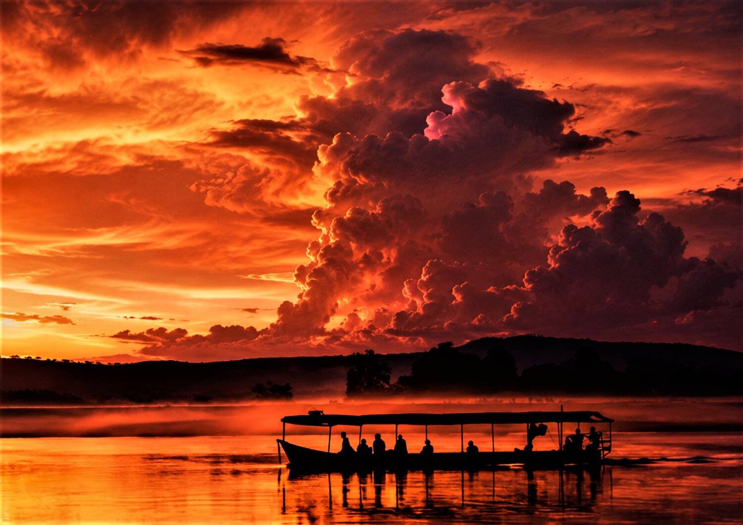 Fiery Mists on the River