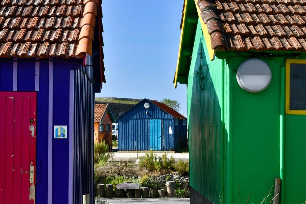 Huts on Île d’Oléron 1