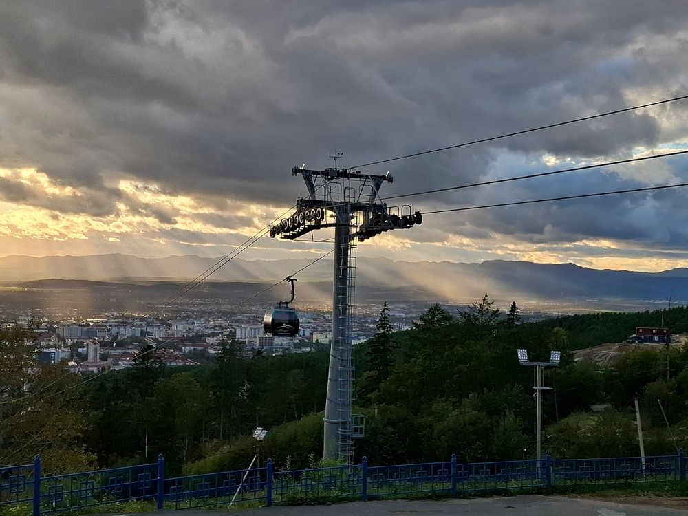 Закатная канатка