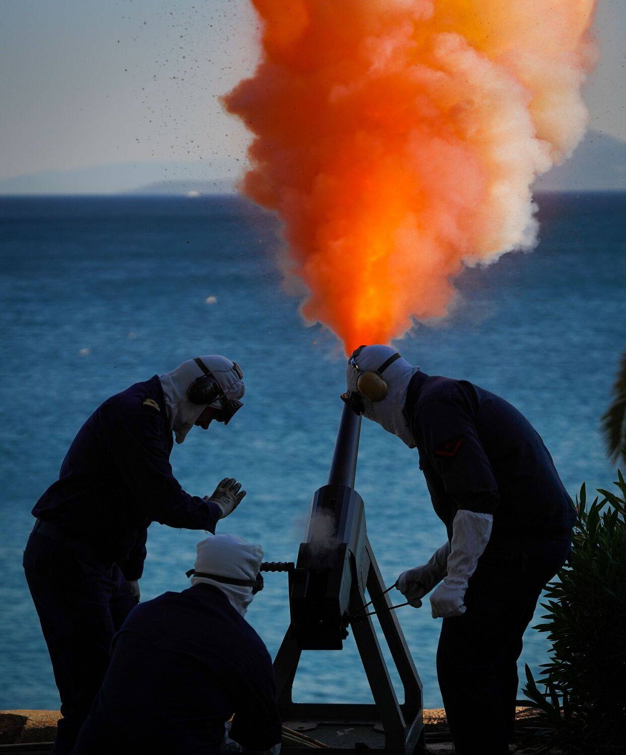 Greece Naval Salute