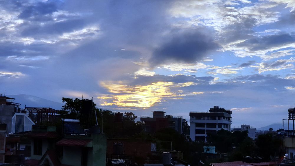 Dawn Painted in Clouds