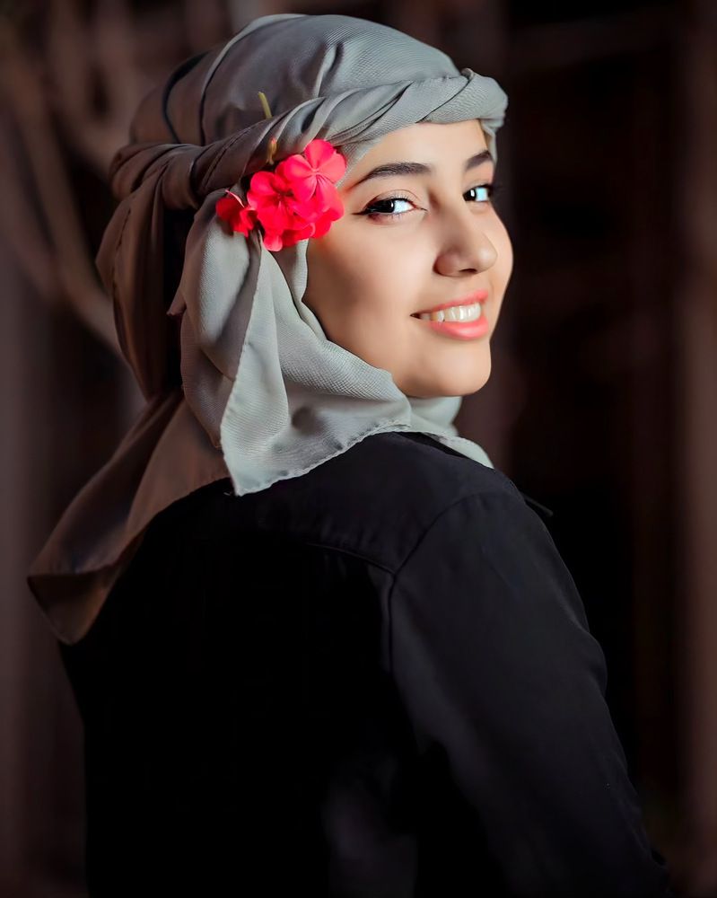The Purity of Femininity and Spring Blooms
