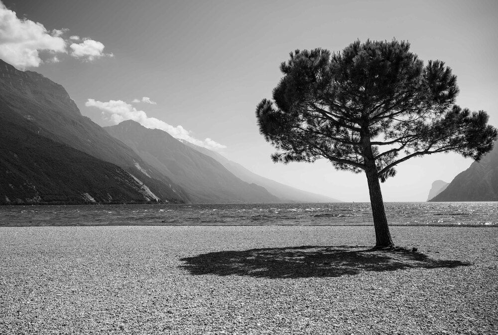 Panorama del lago di Garda