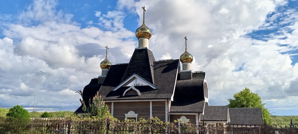 Небо над монастырем святой Екатерины