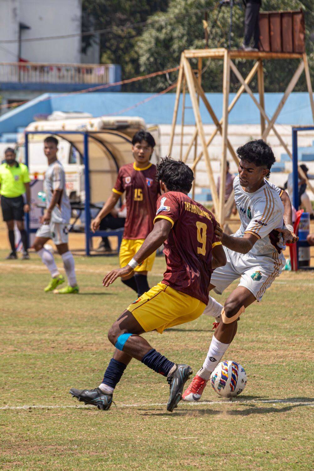 Midfield Confrontation