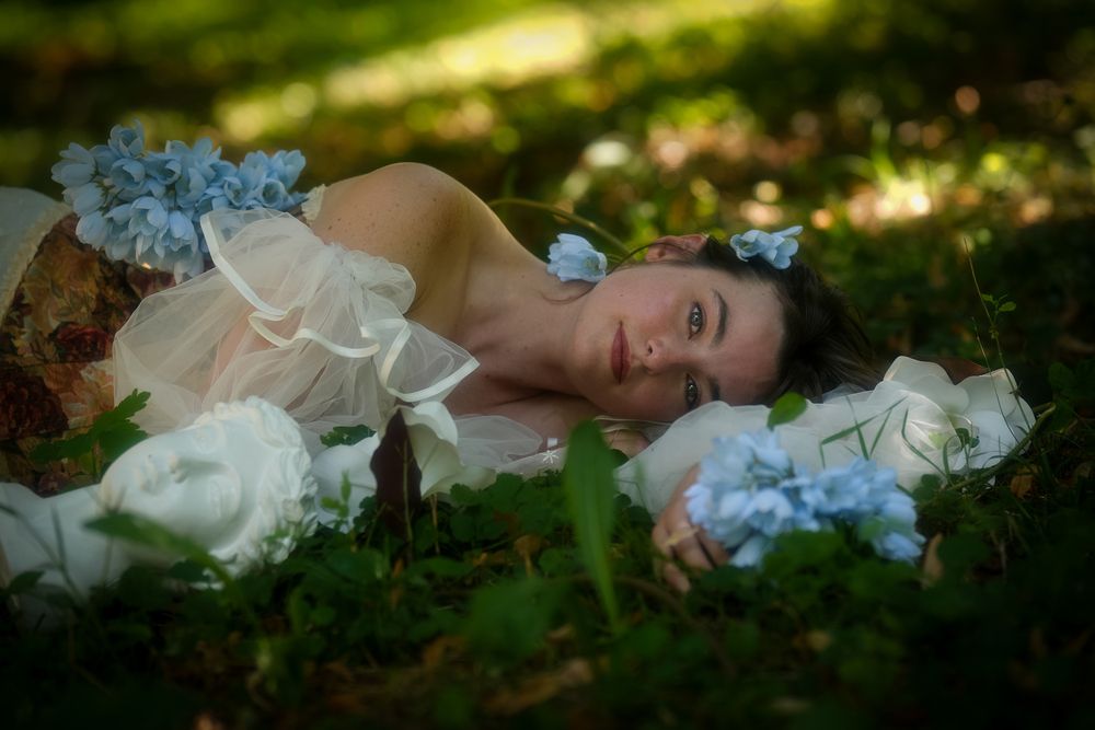 In the flower