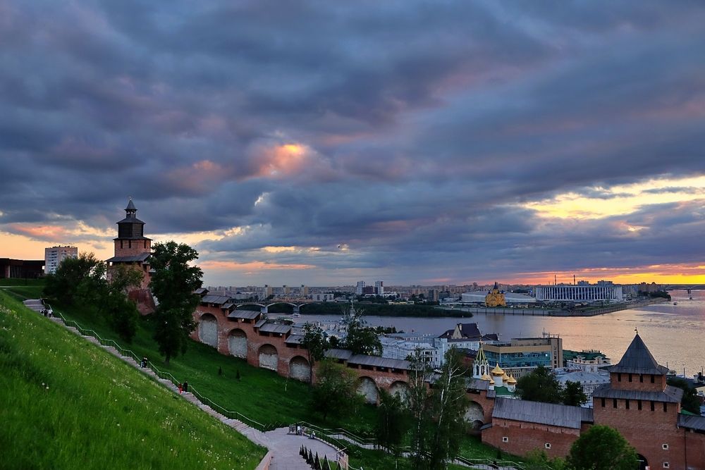 Облака над городом