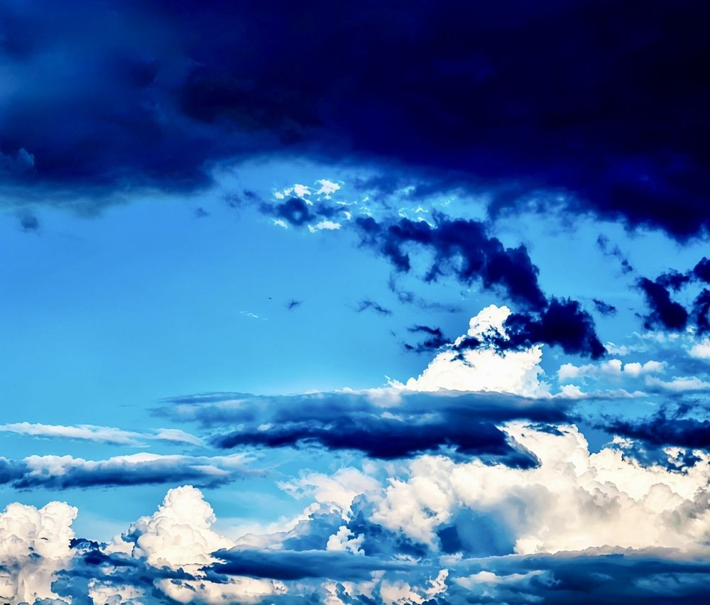 Mood sky in Geneva