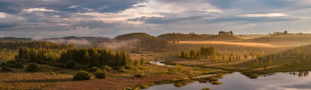 Утро в Старом Изборске.