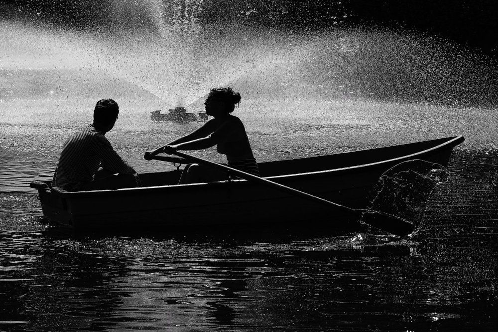 Июль - жара.