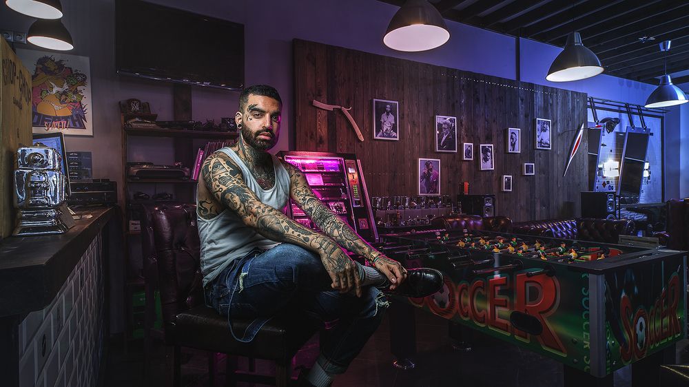 Насир Собани - Уличный парикмахер