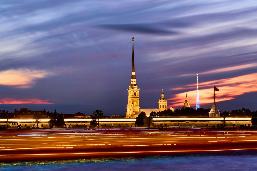 Акварель Белой ночи