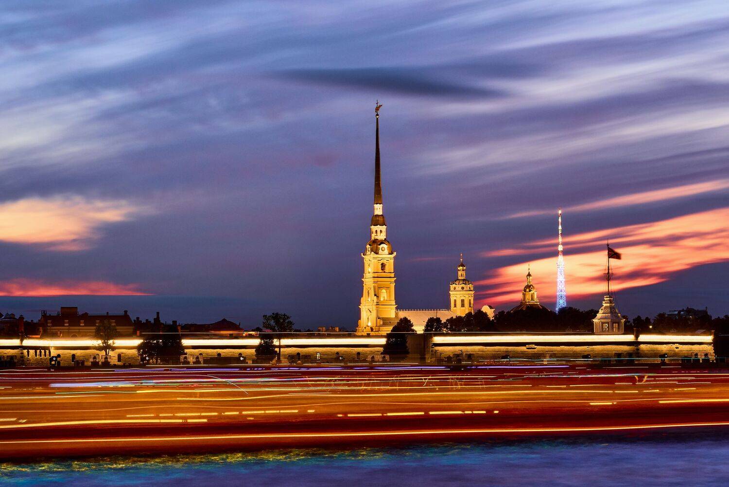 Акварель Белой ночи