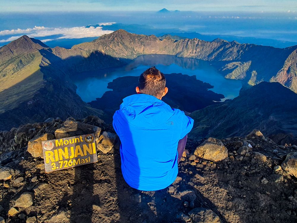 Summit Mount Rinjani