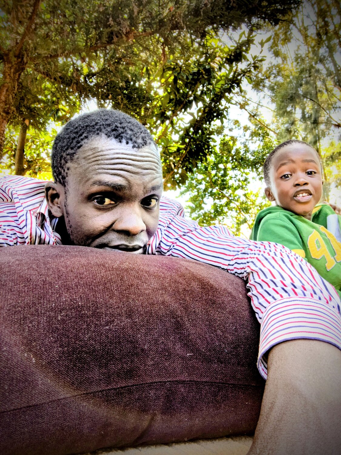 Father and son