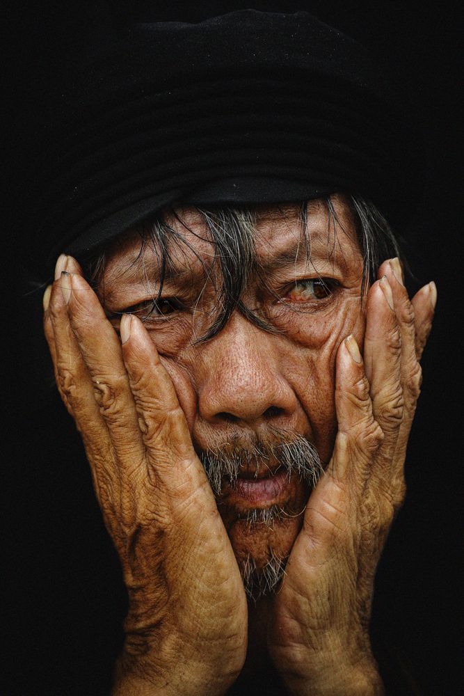 Portrait of a Vietnamese man
