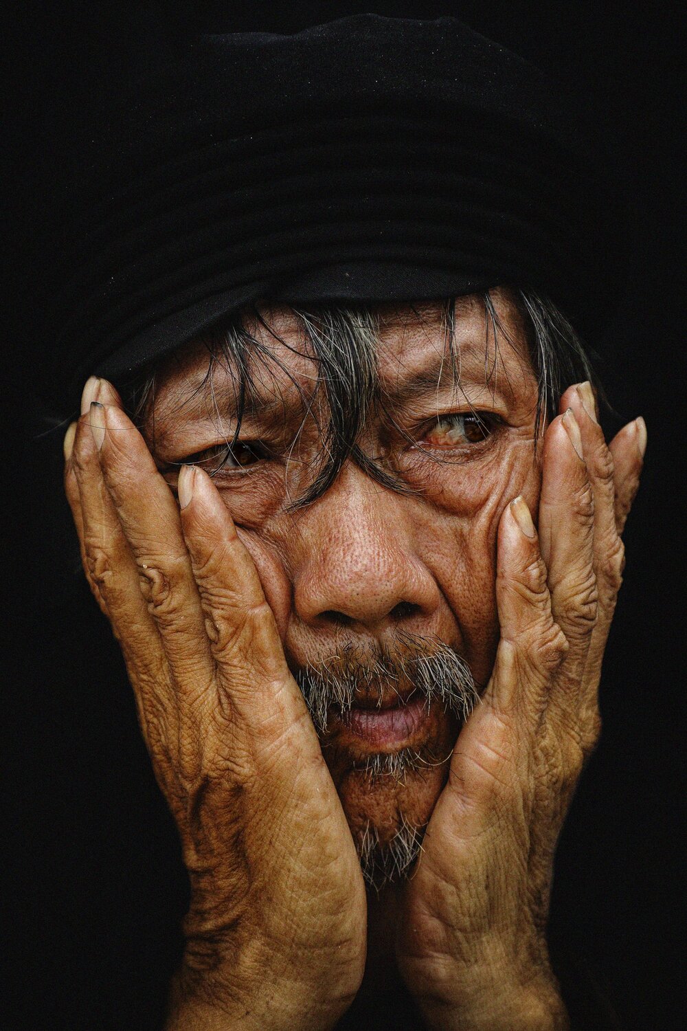 Portrait of a Vietnamese man