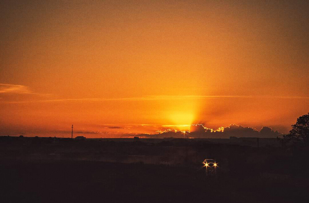 Sunset Car