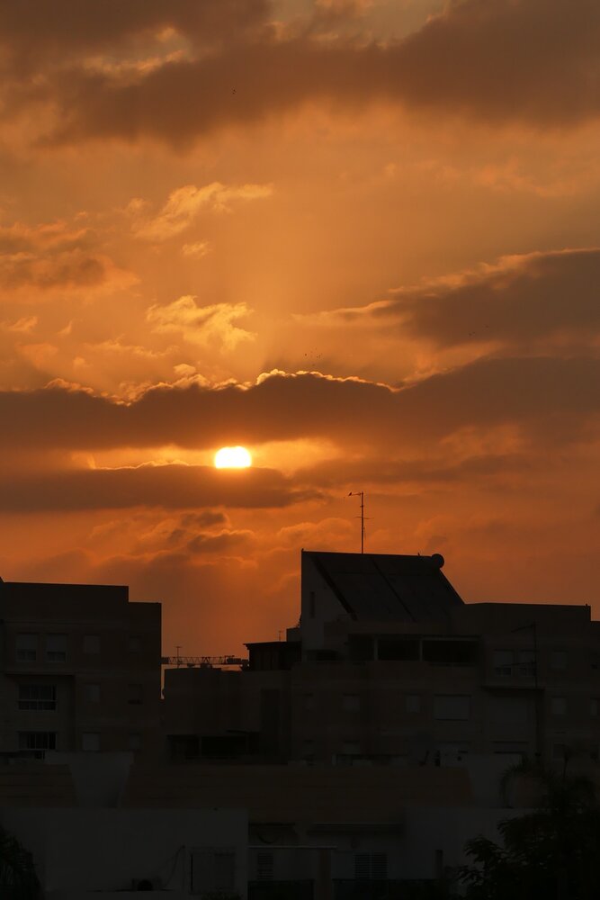 July sunrise