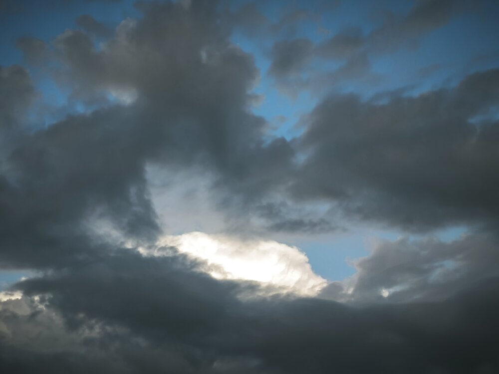 Clouds before rain