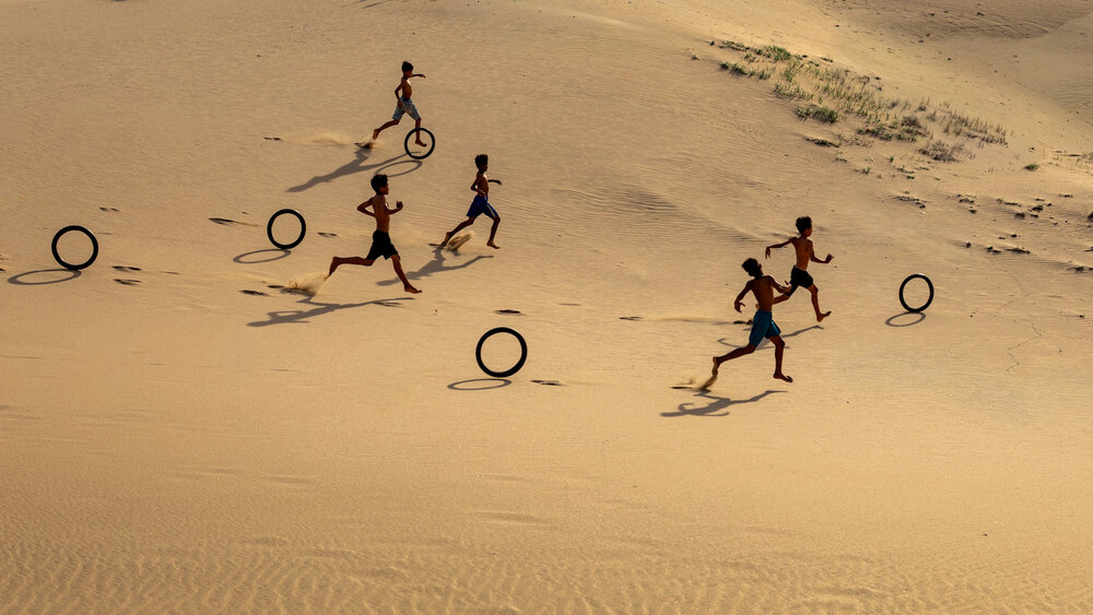 Games among the sands