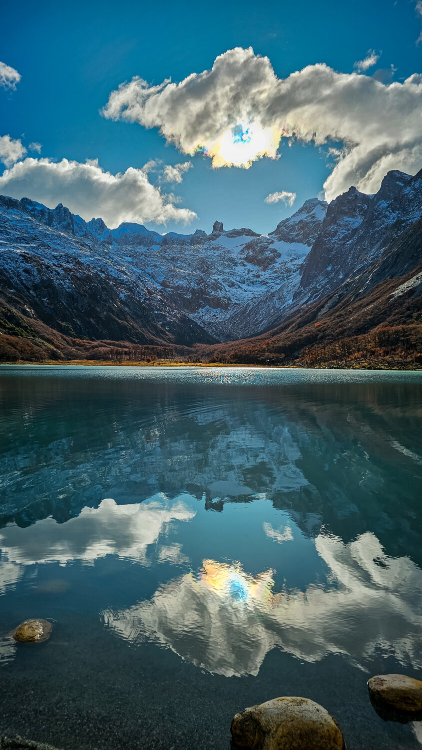 Clouds Over Laguna Esmeralda