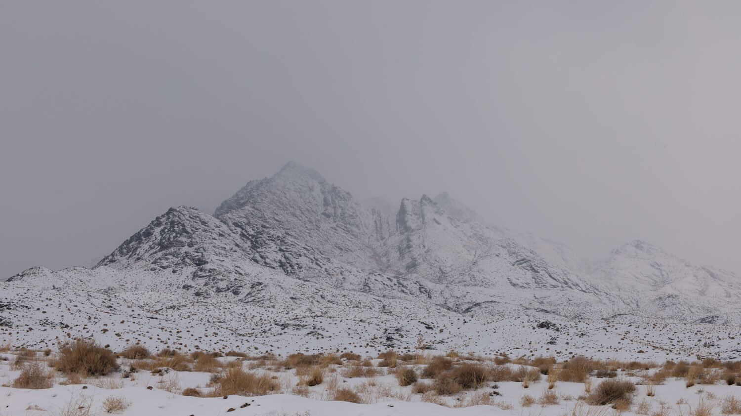 Snowy mountain