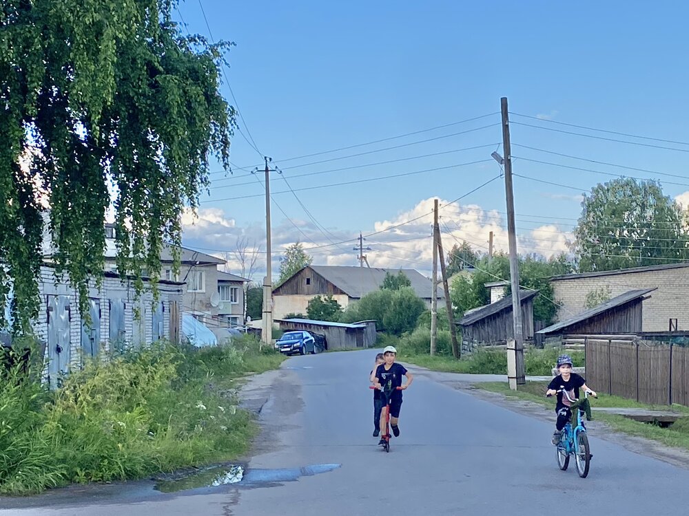 Лето в деревне