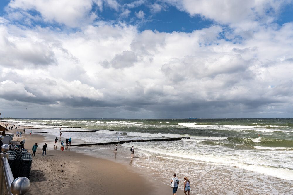 Небо над Балтийским морем