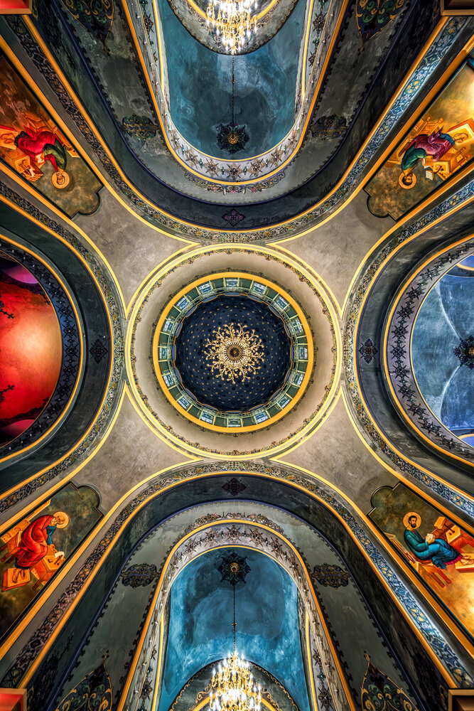 Beneath the Dome of Saint Sophia Cathedral