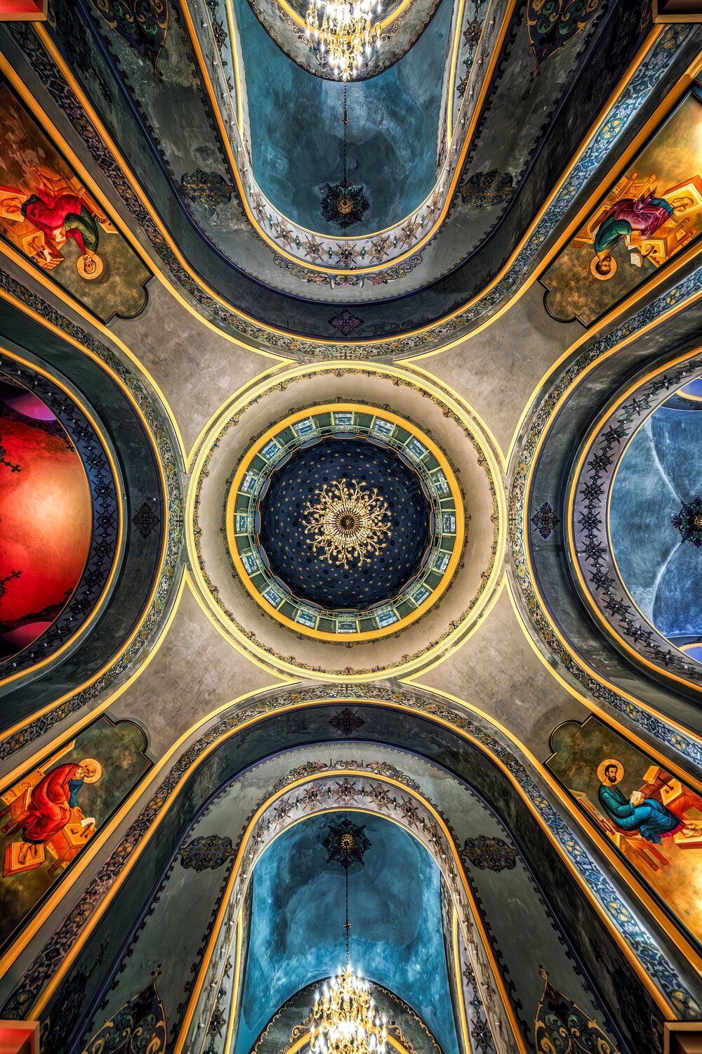 Beneath the Dome of Saint Sophia Cathedral