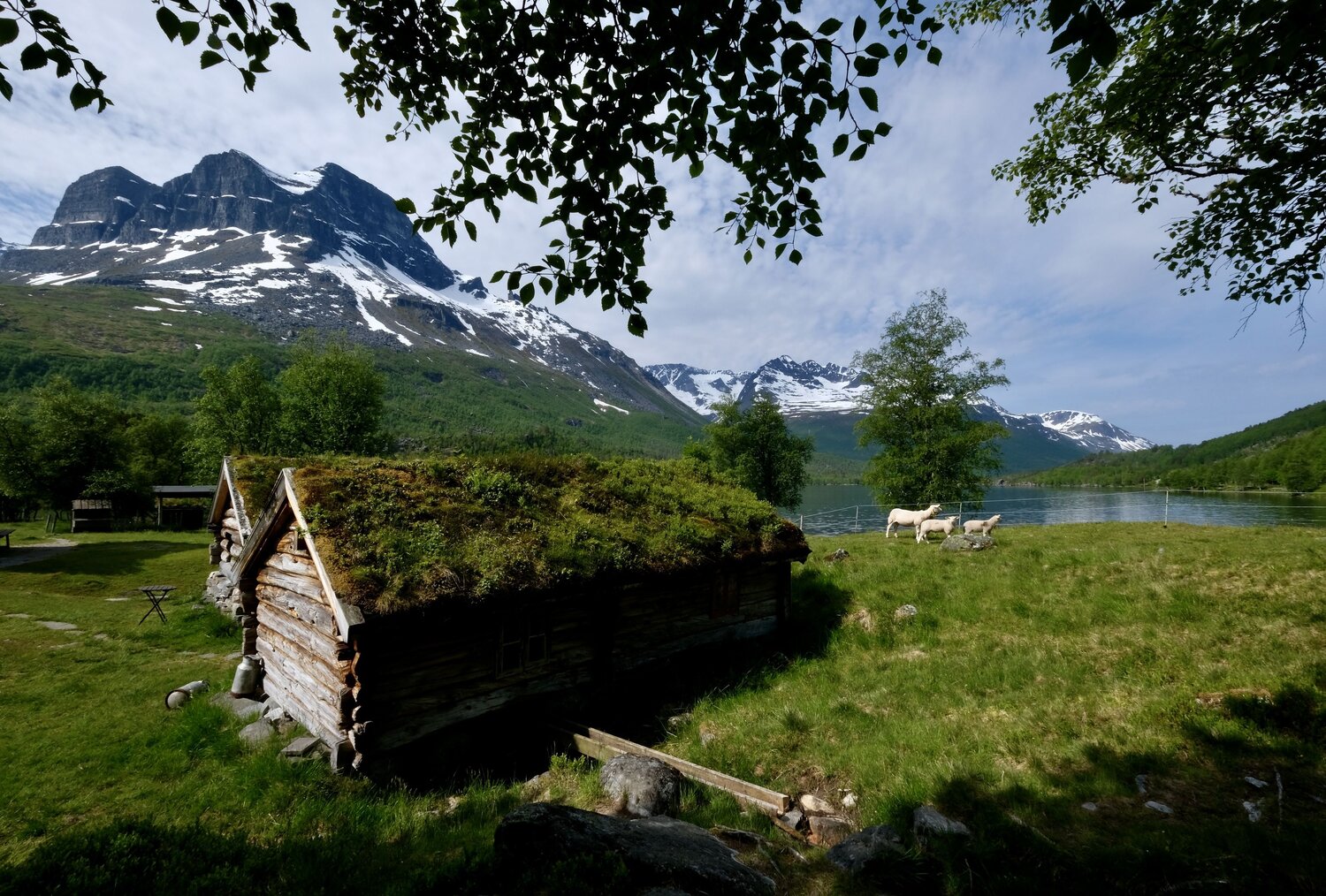 In a mountain village