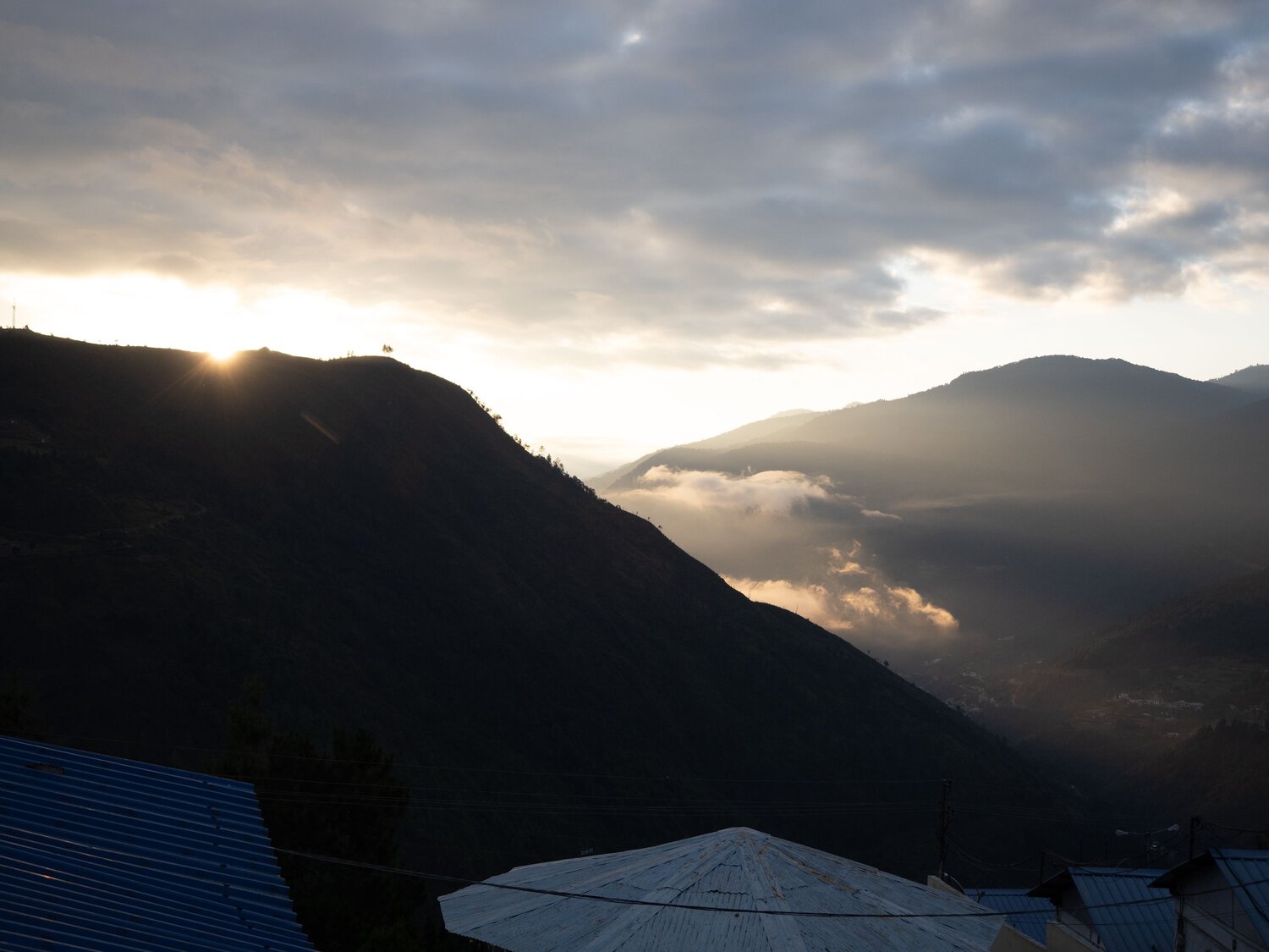 First Dawn Over Dirang