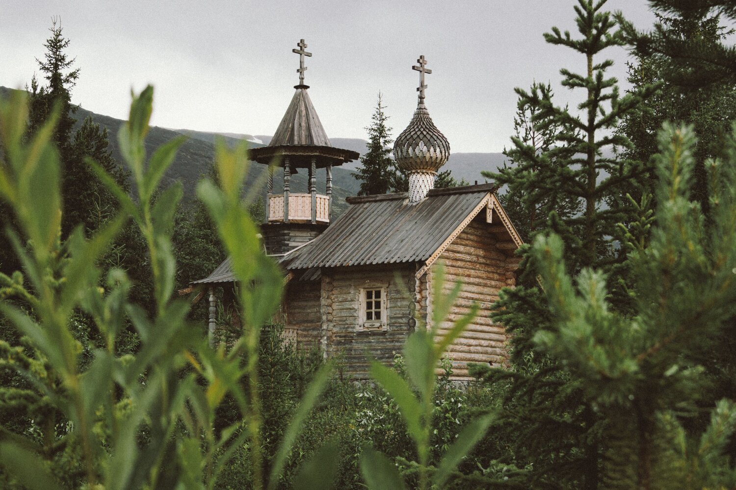 церковь в горах Хибин