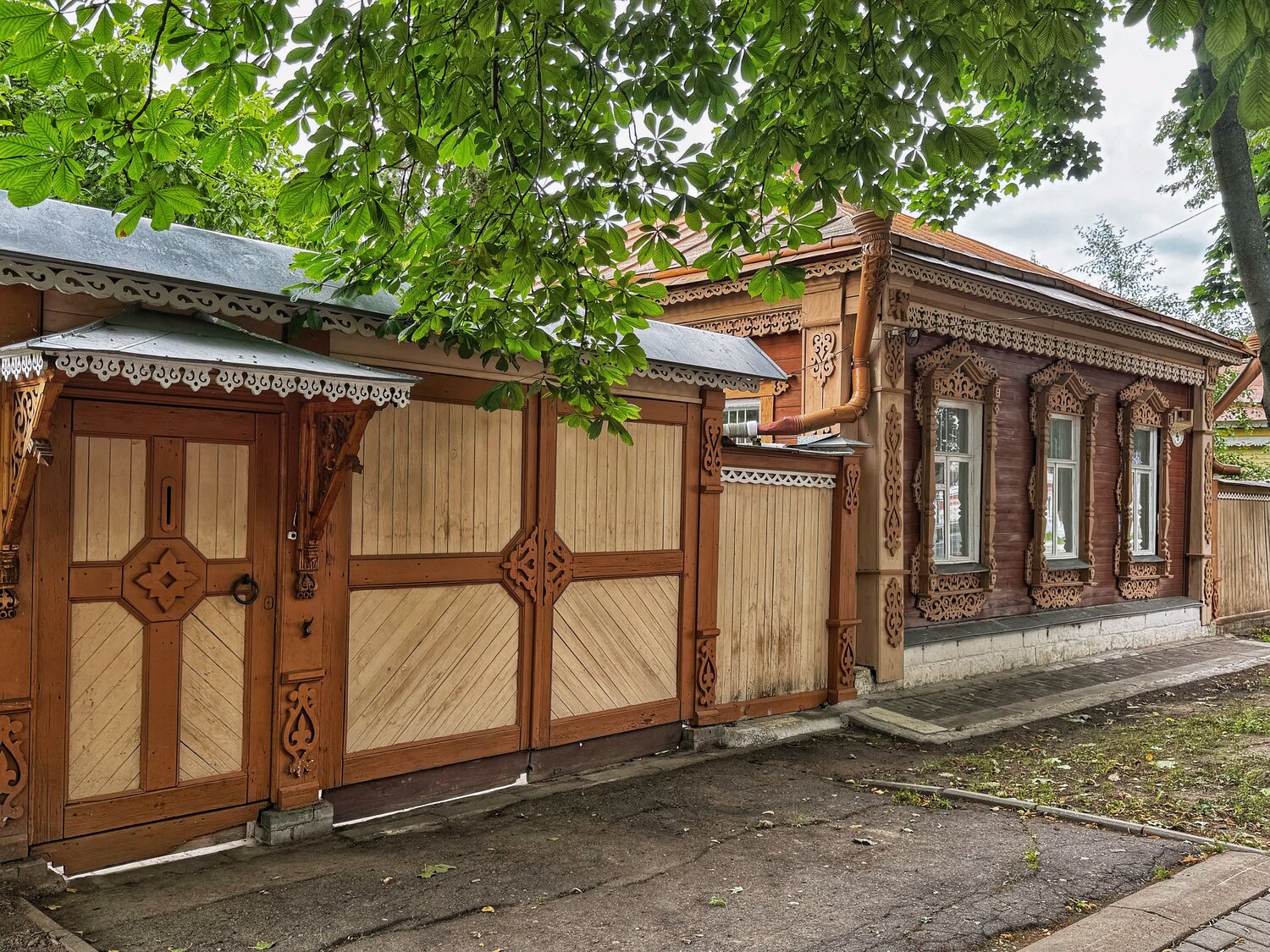 Деревенский двор