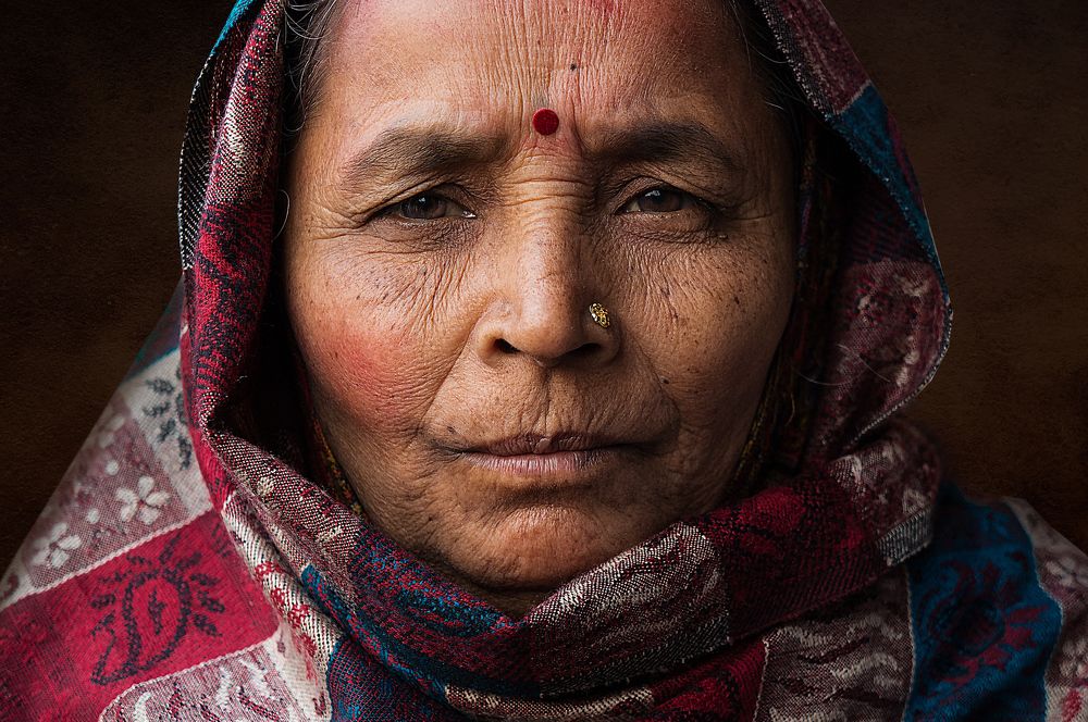 Woman from Red Fort, Delhi