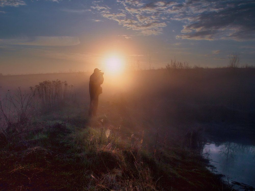 Утро фотографа.