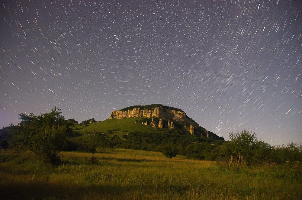 Ночь над горой Кизинчи