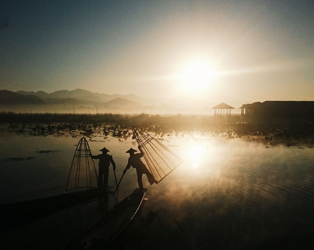 Fishermen at Inle Lake